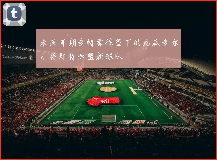 未来可期多特蒙德签下的厄瓜多尔小将即将加盟新球队