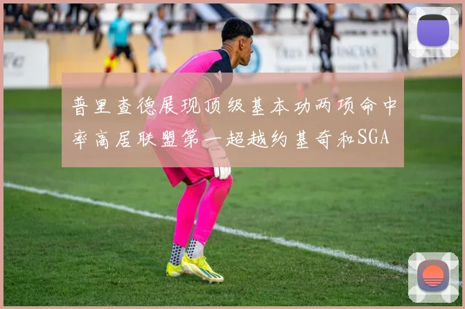 普里查德展现顶级基本功两项命中率高居联盟第一超越约基奇和SGA